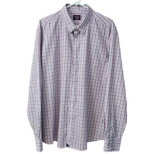 UNTUCKit Wrinkle Free Long Sleeve Button Up Shirt Men's Size XXL Cotton